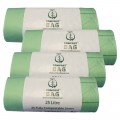 25 Litre x 100 CompostBag Compostable Biodegradable Kerbside Food Waste Caddy Bin Liner Bags (25L)