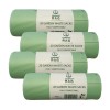 70 Litre x 80 CompostBag Compostable Biodegradable Wave Top Garden / Food Waste Bin Liner Bags / Sacks (70L) EN13432