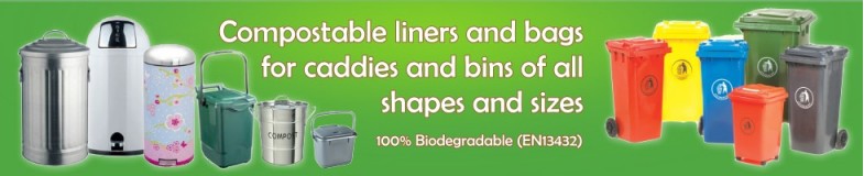 Compostable Caddy Liners and Bin Bags