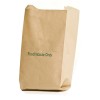 EcoSack 10 Litre x 25 Compostable Biodegradable  Paper Food Waste Caddy Bin Liner Bags (10L)