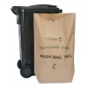 EcoSack 140 Litre x 10 Compostable Biodegradable  Paper Wheelie Bin Liner Bag / Sack (140L)