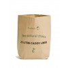 EcoSack 25 Litre x 10 Compostable Biodegradable  Paper Food Waste Caddy Bin Liner Bags (25L)