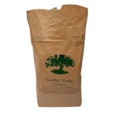 EcoSack 75 Litre x 10 Compostable Biodegradable  Paper Garden Waste Liner Bag / Sack (75L)